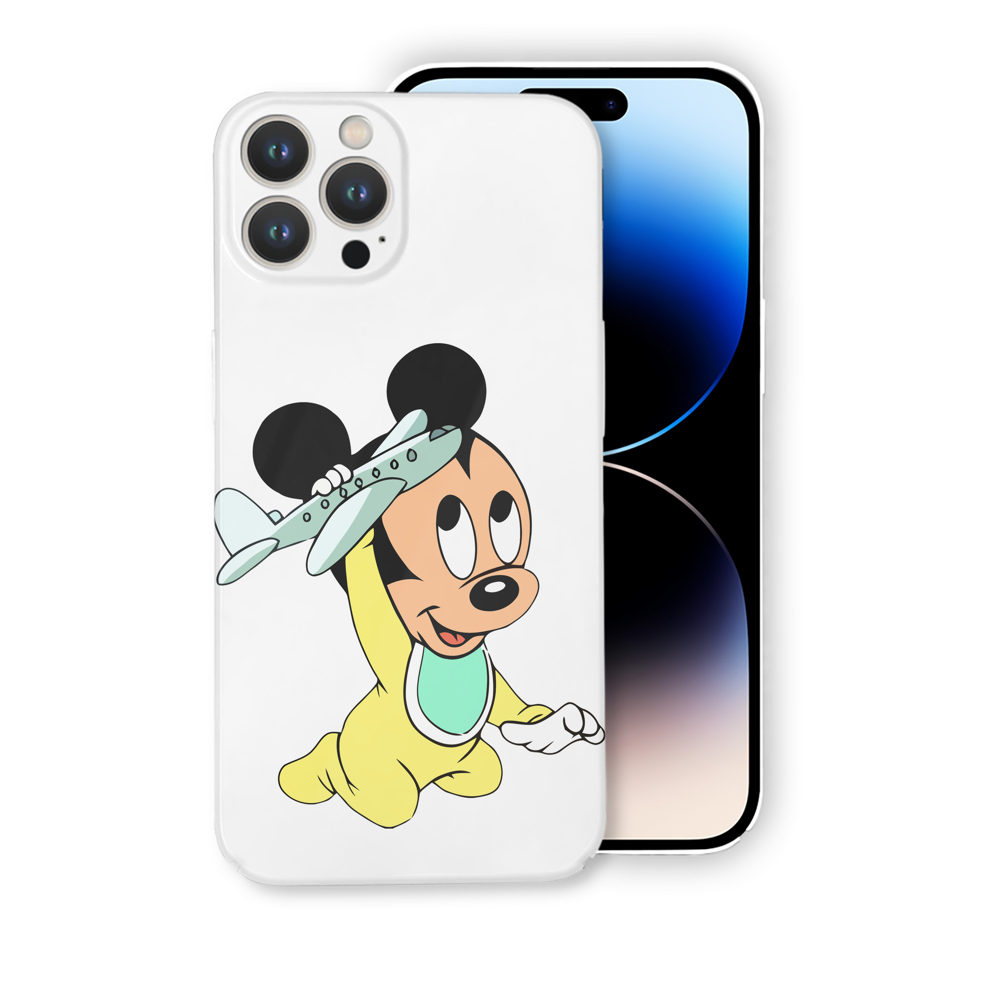 （画像用） ミッキーマウス Mickey Mouse 【iPhone 14シリーズ対応】ハードケース